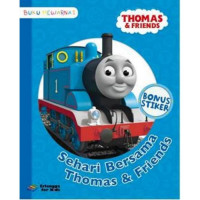 Buku Mewarnai: Sehari Bersama Thomas dan Friends