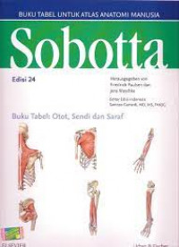 Sobota atlas anatomi manusia buku tabel : otot, sendi, dan saraf