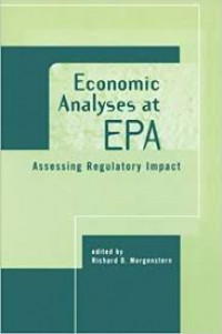 Economic analyses at EPA : assessing regulatory impact