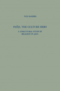 Pañji, the culture hero: a structural study of religion in Java