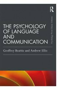 Image of The Psychology of Language and Communication